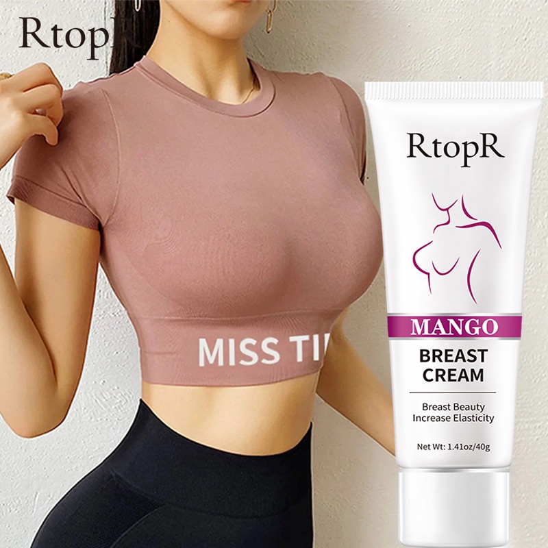 RtopR pembesar payudara Mango Sexy Boobs Cream -pembesar payudara ampuh permanen &amp; Pengencang/mengencangkan Payudara  Bust (Pengaktif Hormon Kewanitaan)40g