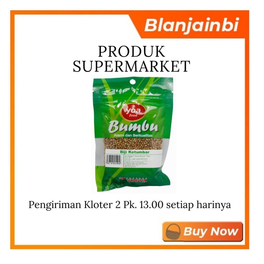 

Yoa Biji Ketumbar