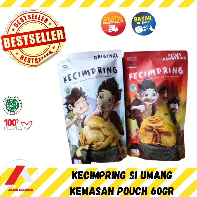 KECIMPRING SI UMANG/ CEMILAN OPAK/ SNACK SINGKONG MAKANAN TRADISIONAL KHAS SUNDA JAWA BARAT