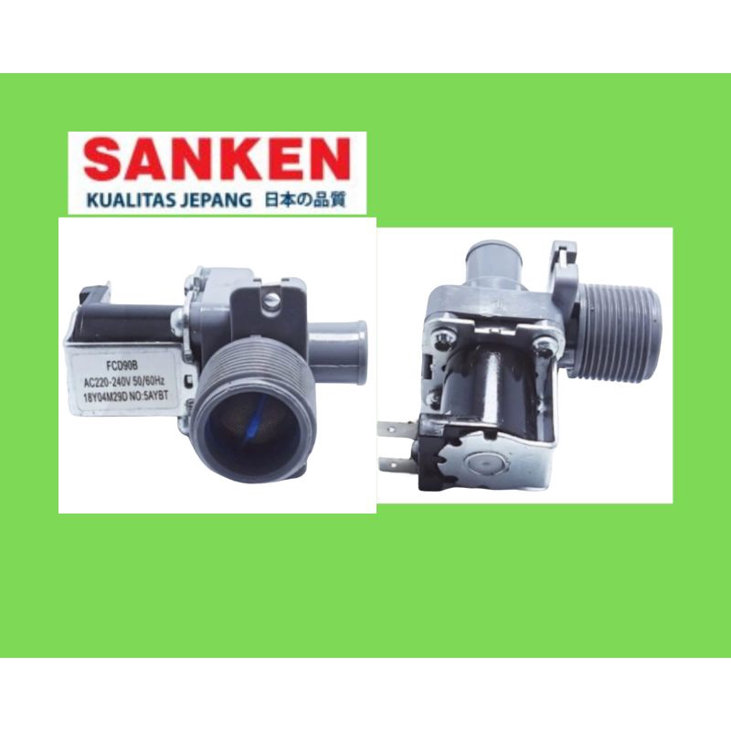 Solenoid water inlet air mesin cuci top loading Sanken