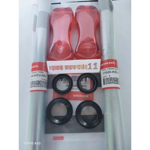 As shock depan sepasang KEV+oli sok Supra X lama Supra fit 2006-2007.ori