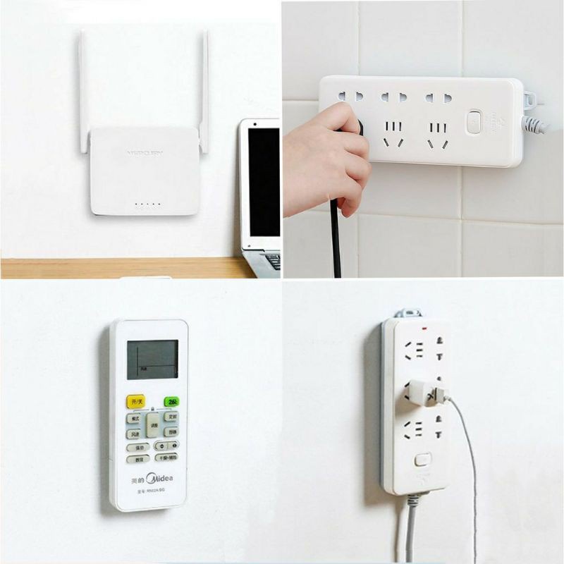 Holder Papan  Colokan / Holder Stop Kontak / Electricity Socket Holder / Tempelan Holder Square dan oval