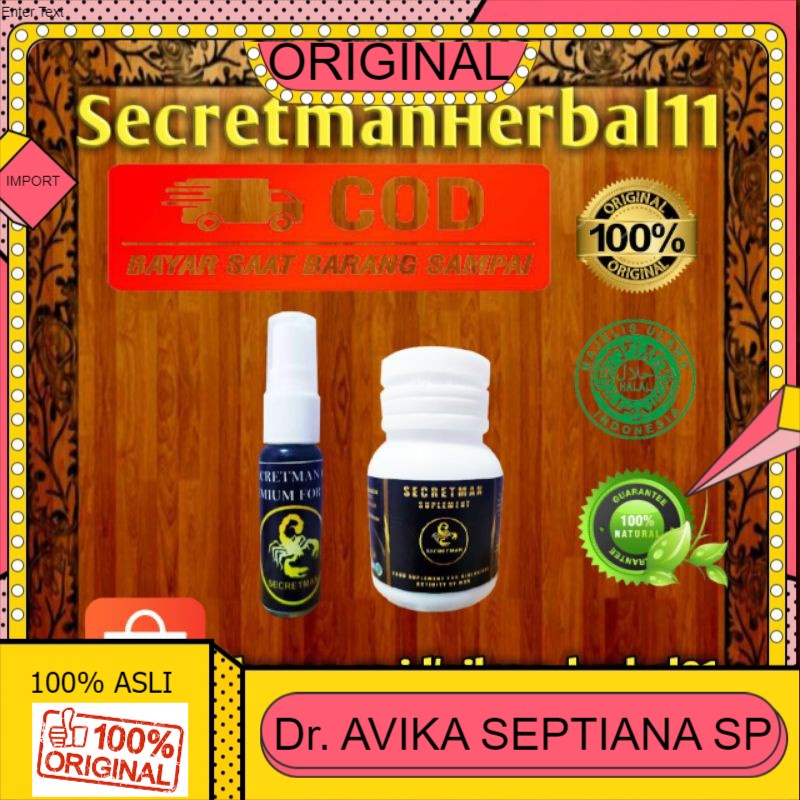 100% ASLI SECRETMAN PAKET GOLD
