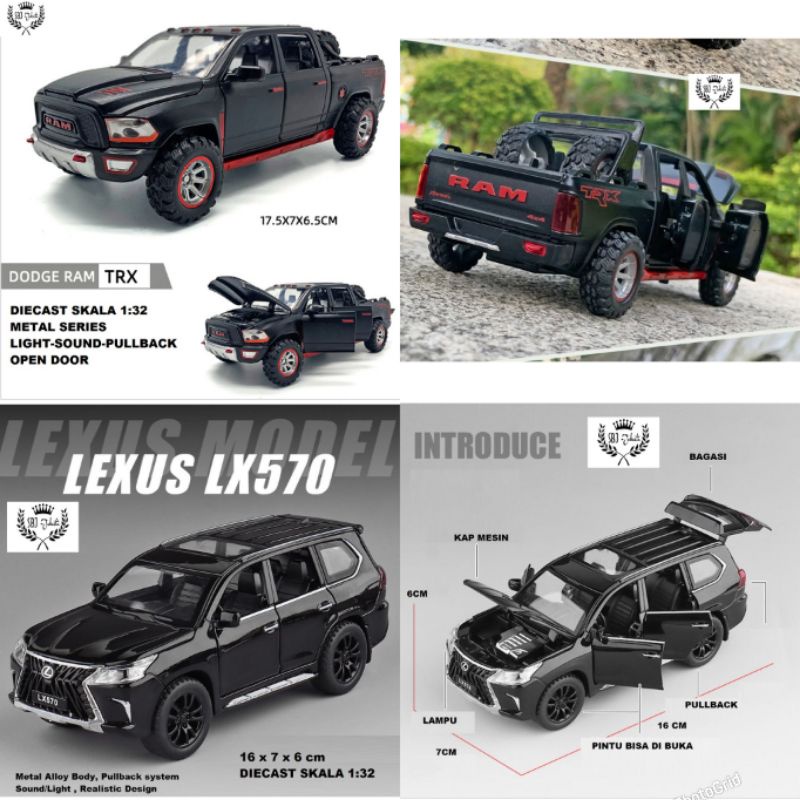 mainan mobil lexus diecast 1:32