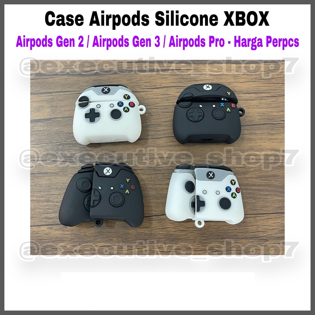 Case Airpods Silicone XBOX Airpods Gen 2 / Airpods Gen 3 / Airpods Pro - Harga Per pcs