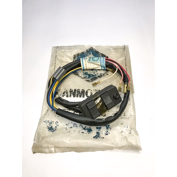 saklar kanan vespa px exclusive excel original danmotor biru