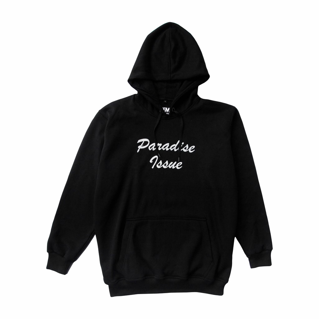 Paradise Issue Pullover Hoodie - Black
