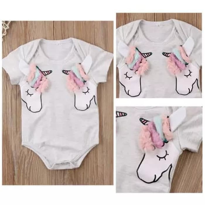Baju bayi Perempuan Newborn Romper Jumper Jumpsuit Import et Limited
