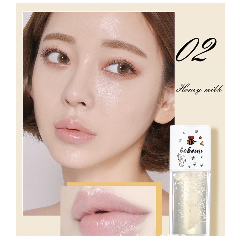 HONEY MILK PEACH OOLONG Lipbalm Pelembab Bibir Lips Moisturizing Lip Balm Lip Gloss Berfungsi Membuat Bibir Yang Lembab  XX013