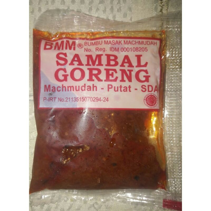 

Bumbu masak mahmudah "BMM" sambal goreng