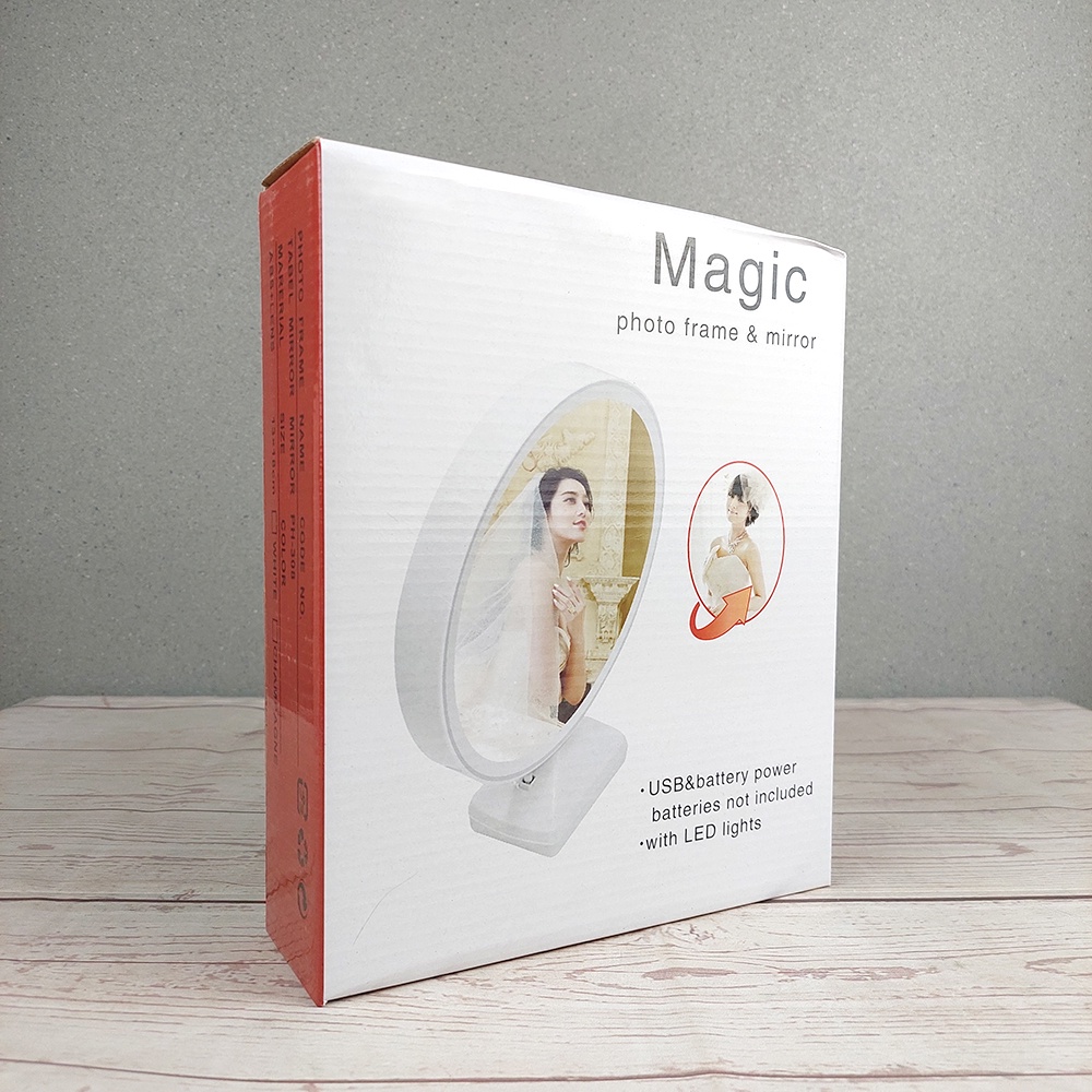 Cermin Ajaib Magic Mirror Unik Dengan Photo Frame  A1240