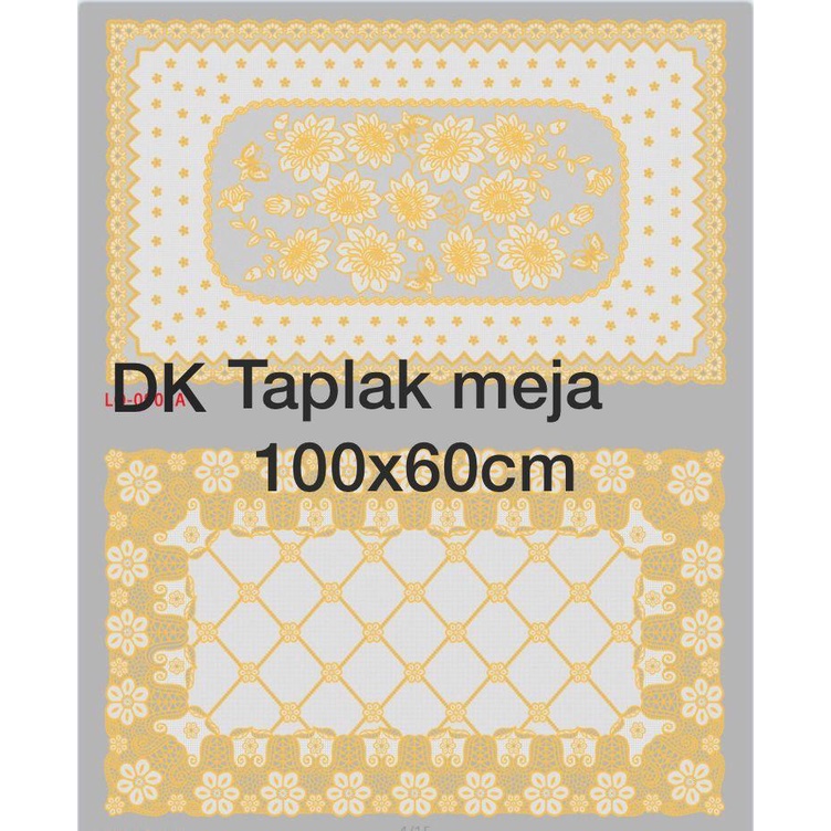 SHENAR TAPLAK MEJA UKURAN 120X60CM PELINDUNG MEJA PENGHIAS MEJA TAPLAK MEJA ANTI AIR ANTI MINYAK  TAPLAK MEJA ANTI RAYAP - BISA COD