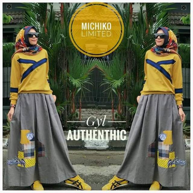 GYL AUTHENTIC - SETELAN ROK MICHICO ,Setelan Rok santai