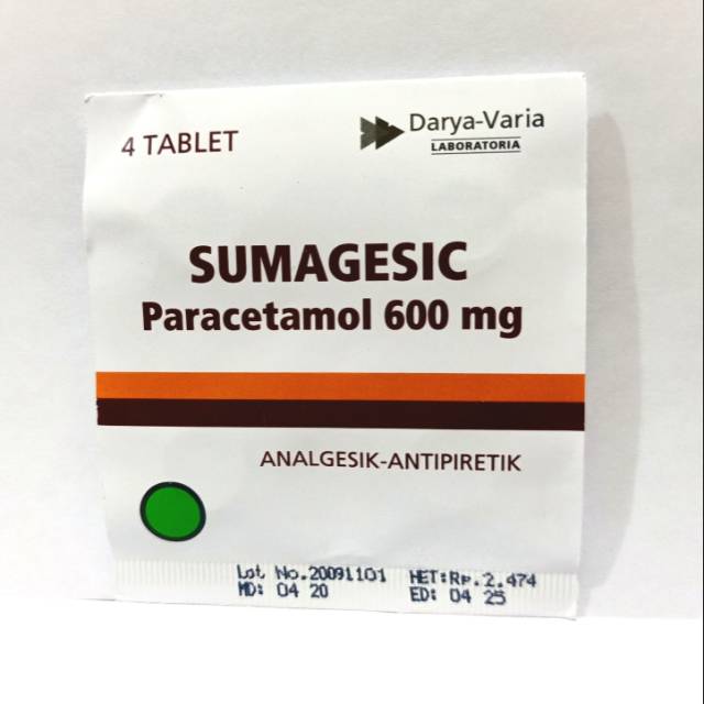 Sumagesic Paracetamol 600mg