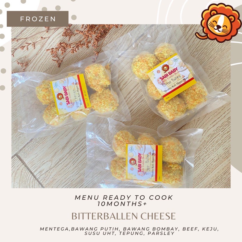 

READY TO COOK FROZEN KIDS / BITTERBALLEN / DIMSUM BABY/ PERKEDEL BEEF / RISOL MAYO