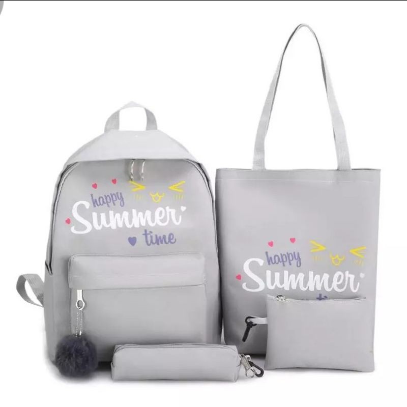 Tas Ransel Happy Summer Time