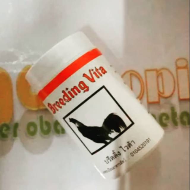 breeding vita ayam 100tab vitamin obat hormon ayam tarung bertelur ada bibit nafsu kawin birahi tinggi pacek