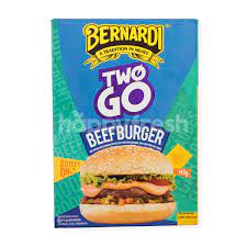 

Bernardi Box Burger Sapi TwoGo 140 gram