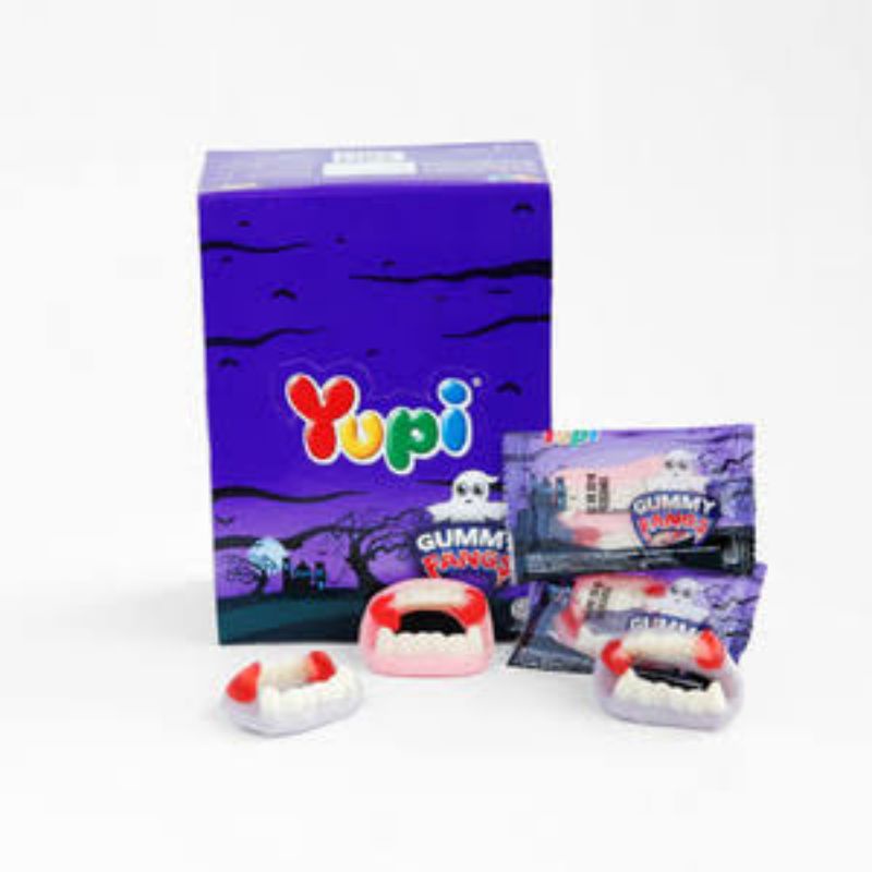 Yupi Gummy Fangs box isi 24 pcs