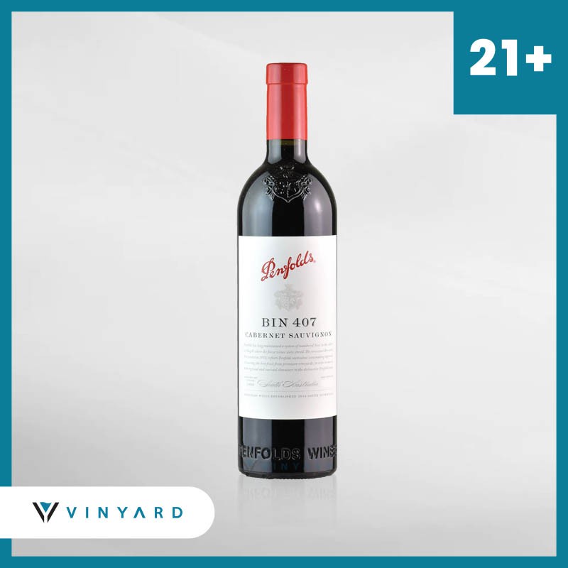 Penfolds Bin 407 Cabernet Sauvignon 750 ml ( Original &amp; Resmi By Vinyard )