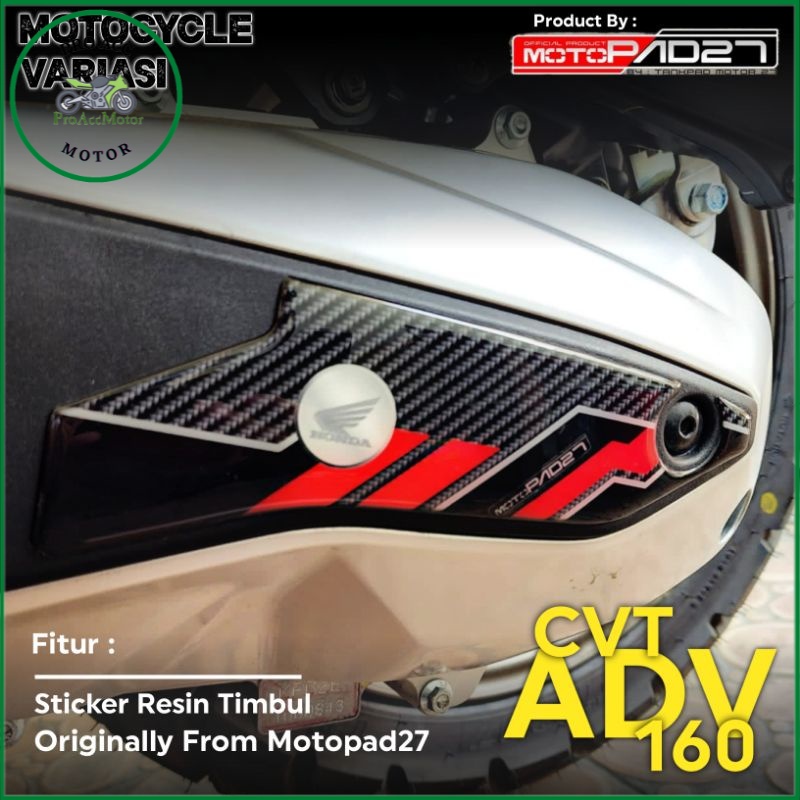 Stiker CVT ADV 160 Sticker CVT ADV 160 Cover Cvt ADV 160 Resin