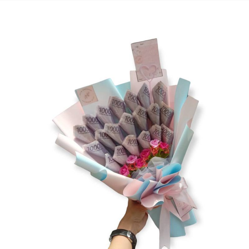 buket uang 200.000 (10k 20 pc)