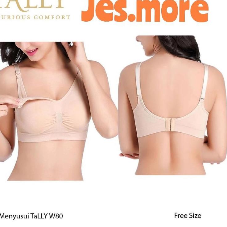 Koleksi Terbaru.. Tally W80 Bra Menyusui Seamless Bra Nursing Busa Tanpa Kawat