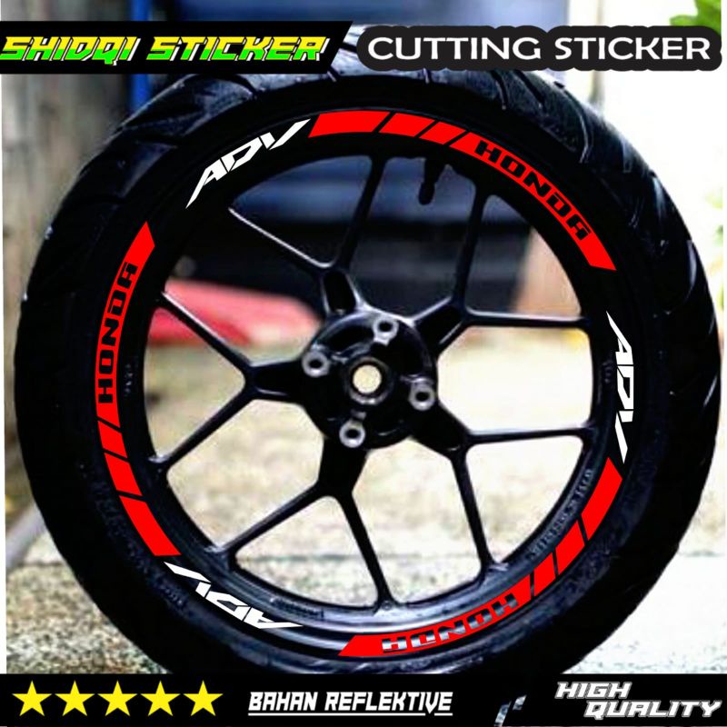 Stiker adv 150 Stiker Velk Motor honda adv 150 Sticker velg adv 150