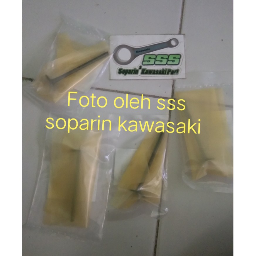 klep ex ninja 250 karbu dan injeksi lama 4 pcs 1 set