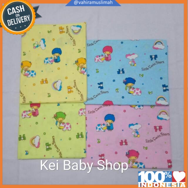 Bedong bayi Kotak Murah Flanel besar KLW