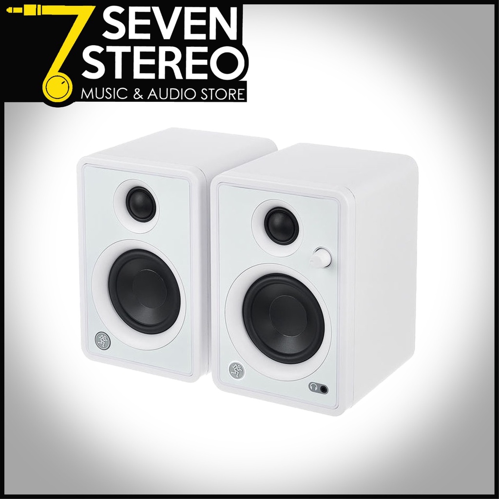 Mackie CR3X CR3-X Artic White Limited Edition Speaker Monitor Recording