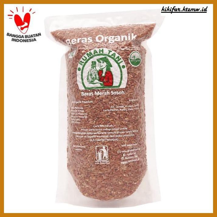 

ANEKA-BERAS- RUMAH TANI - BERAS MERAH SOSOH 1 KG -BERAS-SEHAT.