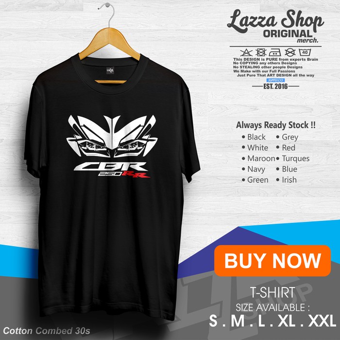 Kaos / Baju / Tshirt Motor CBR 250 RR Siluet Murah Keren
