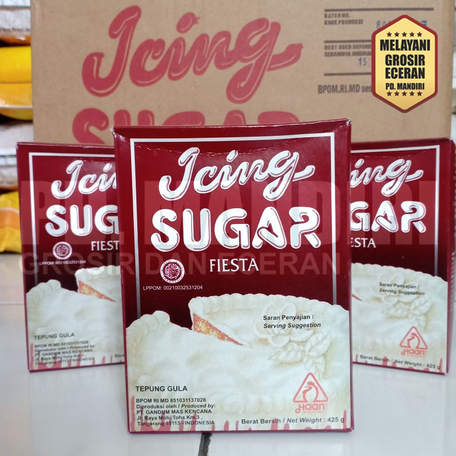 

ICING SUGAR FIESTA 425 GR