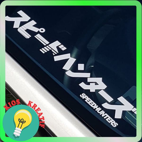

Terlaris sticker stiker speedhunter kanji 59cm