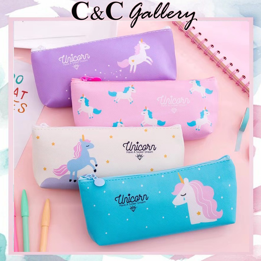 

TEMPAT PENSIL MOTIF UNICORN LUCU