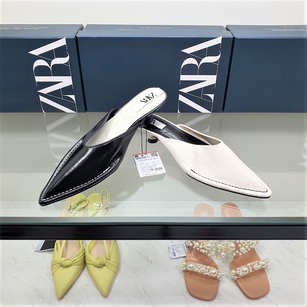 Sandal Wanita Branded Sendal Zara 869  Heels 4cm Sepatu Perempuan