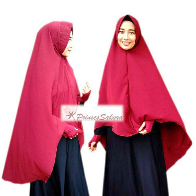 jilbab khimar pet jumbo sakina