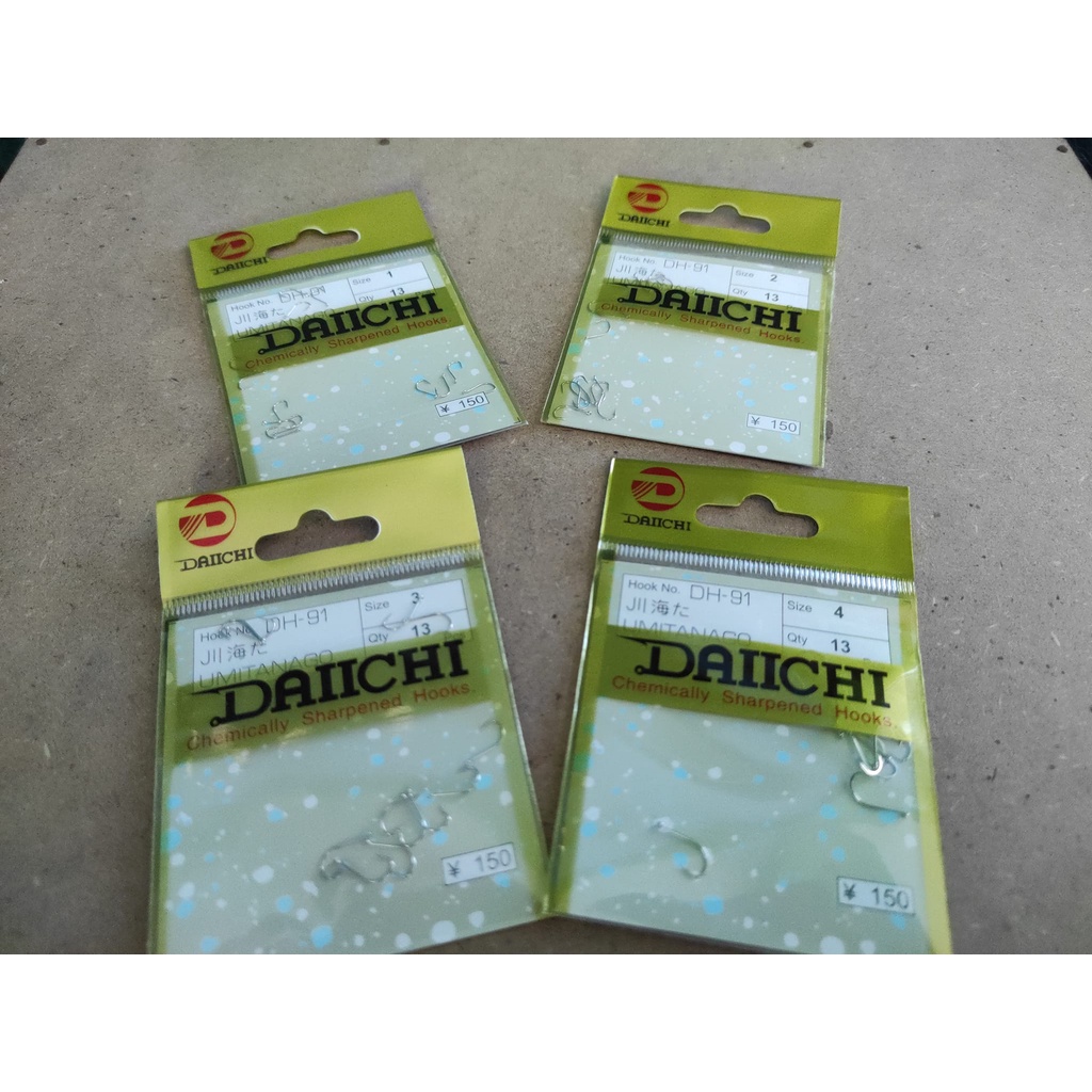 Mata kail Daichi / pancing Daiichi tipe DH91 DH92 dan DH 6