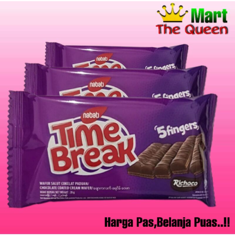 

TIME BREAK 1 pack isi 20 pcs 20gr