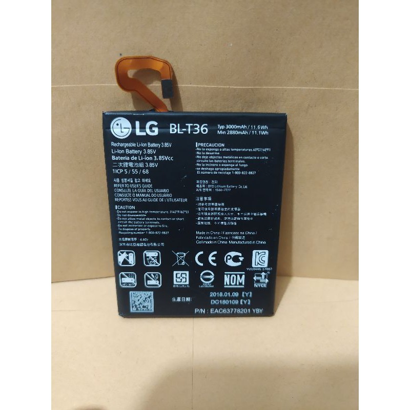 LG K10 2018 K30 BL T36 BLT36 X410 X410AS X410E  X410X ORIGINAL