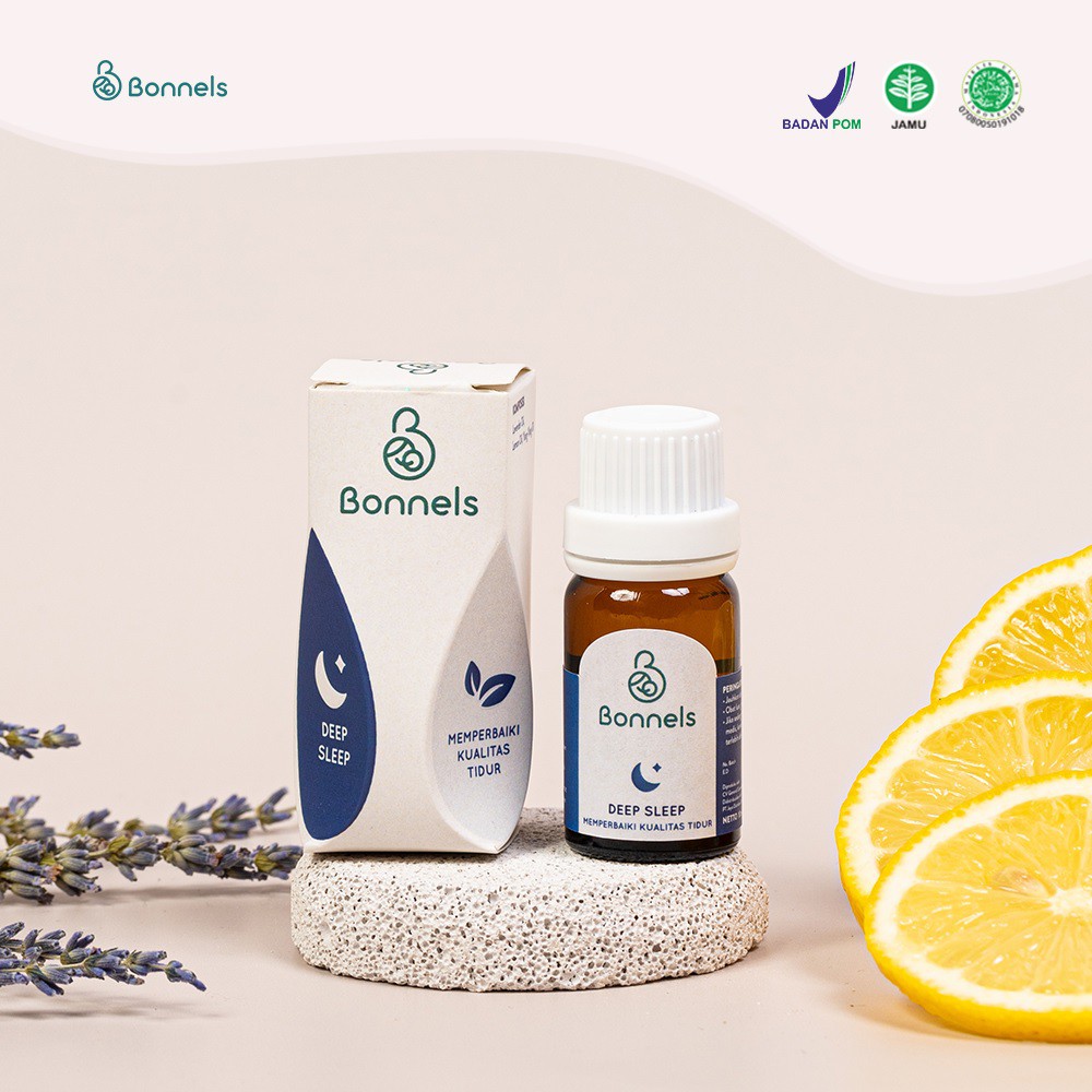 Bonnels Essential Nite Oil Deep Sleep 10ml Minyak Aroma Therapy Kamar Tidur WHS