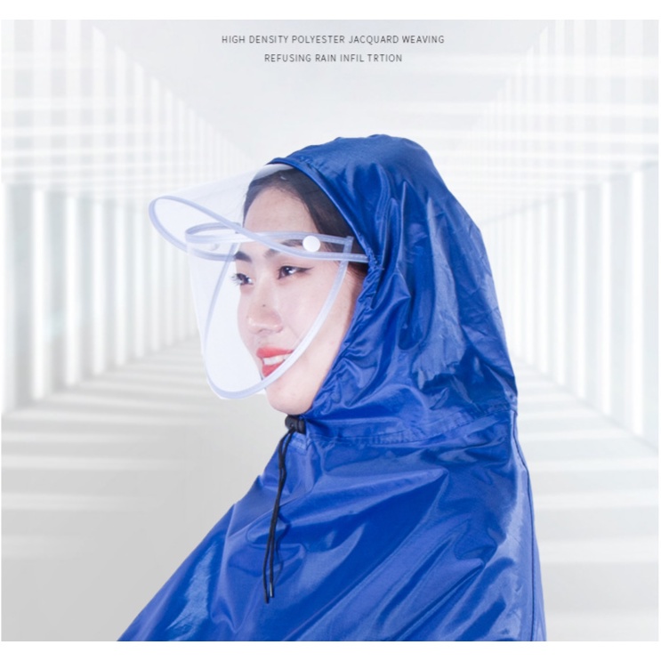 Jas Hujan Sepeda Motor Dewasa Tebal Melebar Jumbo