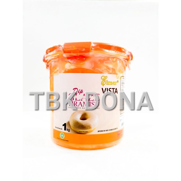 

Jual Elmer Vista Dip Glaze Tiramisu 1Kg - Strawberi