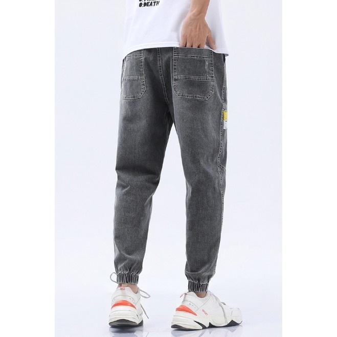 [gratis ongkir] Celana Jogger Jeans Pria MHN Original Celana joger denim original bandung pinggang elastis meral bisa bayar di tempat