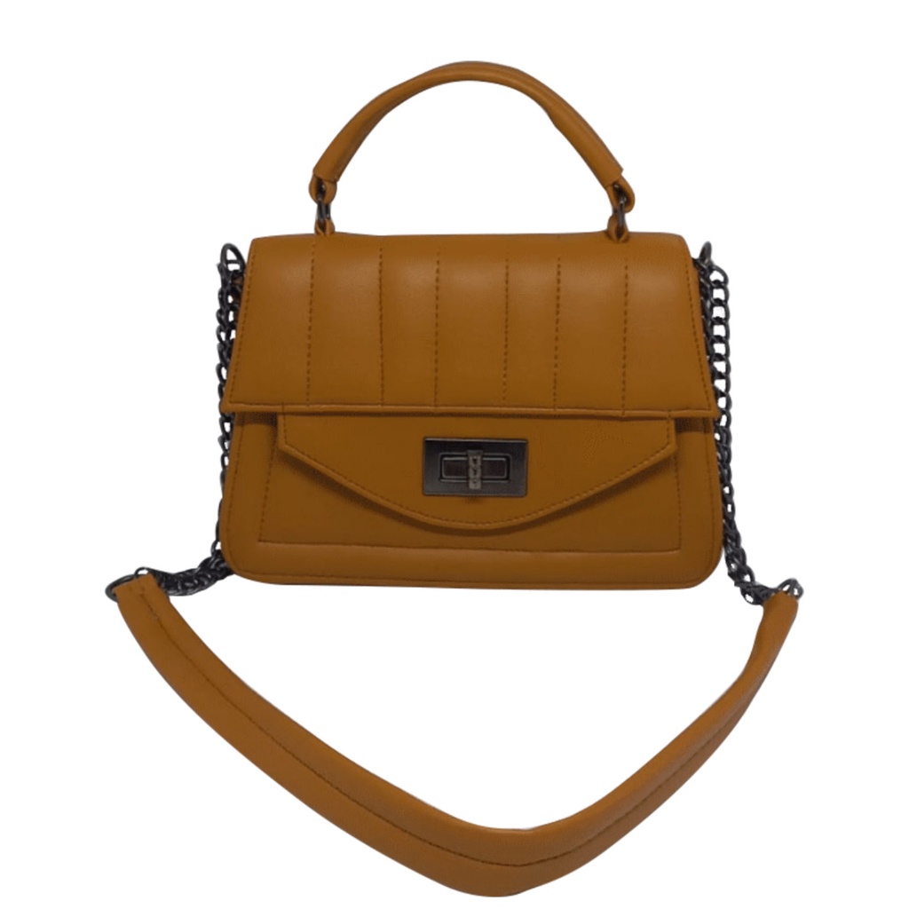 Tas Wanita Tas Selempang Sling Bag Miniso Tas Bahu Korea Tali Rantai Fashion Kekinian