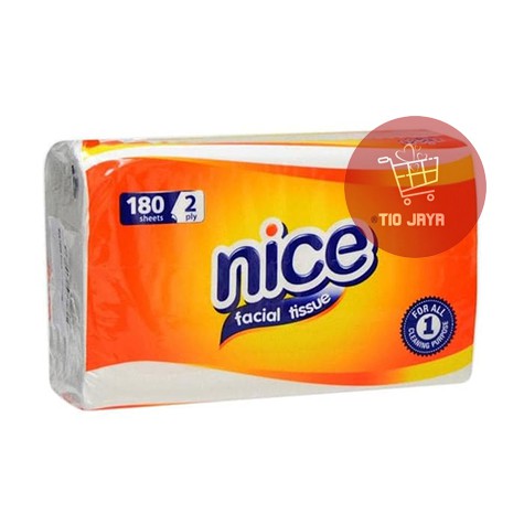 Nice Facial Tissue 2ply 180 Sheets