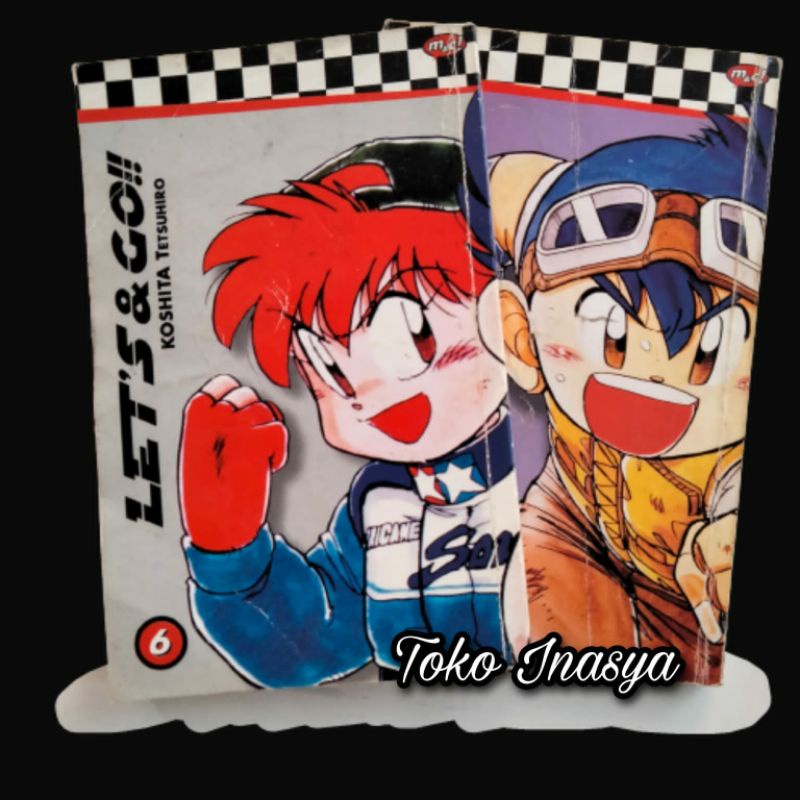 MANGA / KOMIK LETS & GO / LETS & GO MAX (BY KOSHITA TETSUHIRO)  ORIGINAL