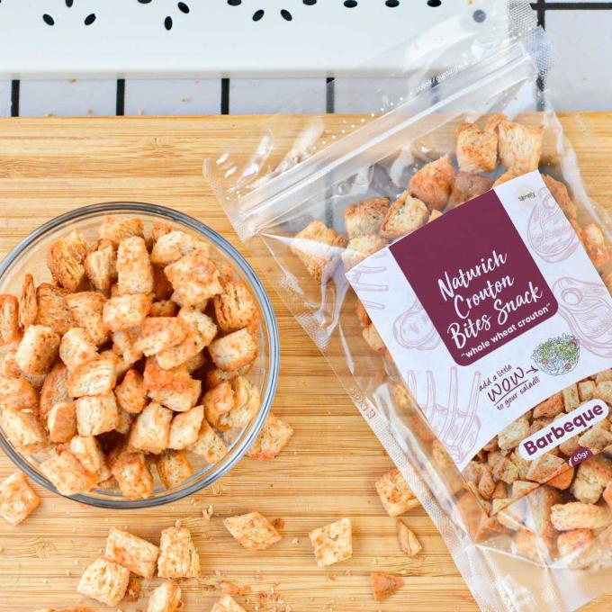 

Simply Premium Crouton Bites Snack Barbeque 60 Gr