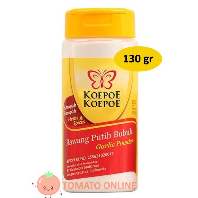 

Promo Awal tahun Koepoe Garlic Bawang Putih Bubuk 130 gr 130gr Promo Awal tahun